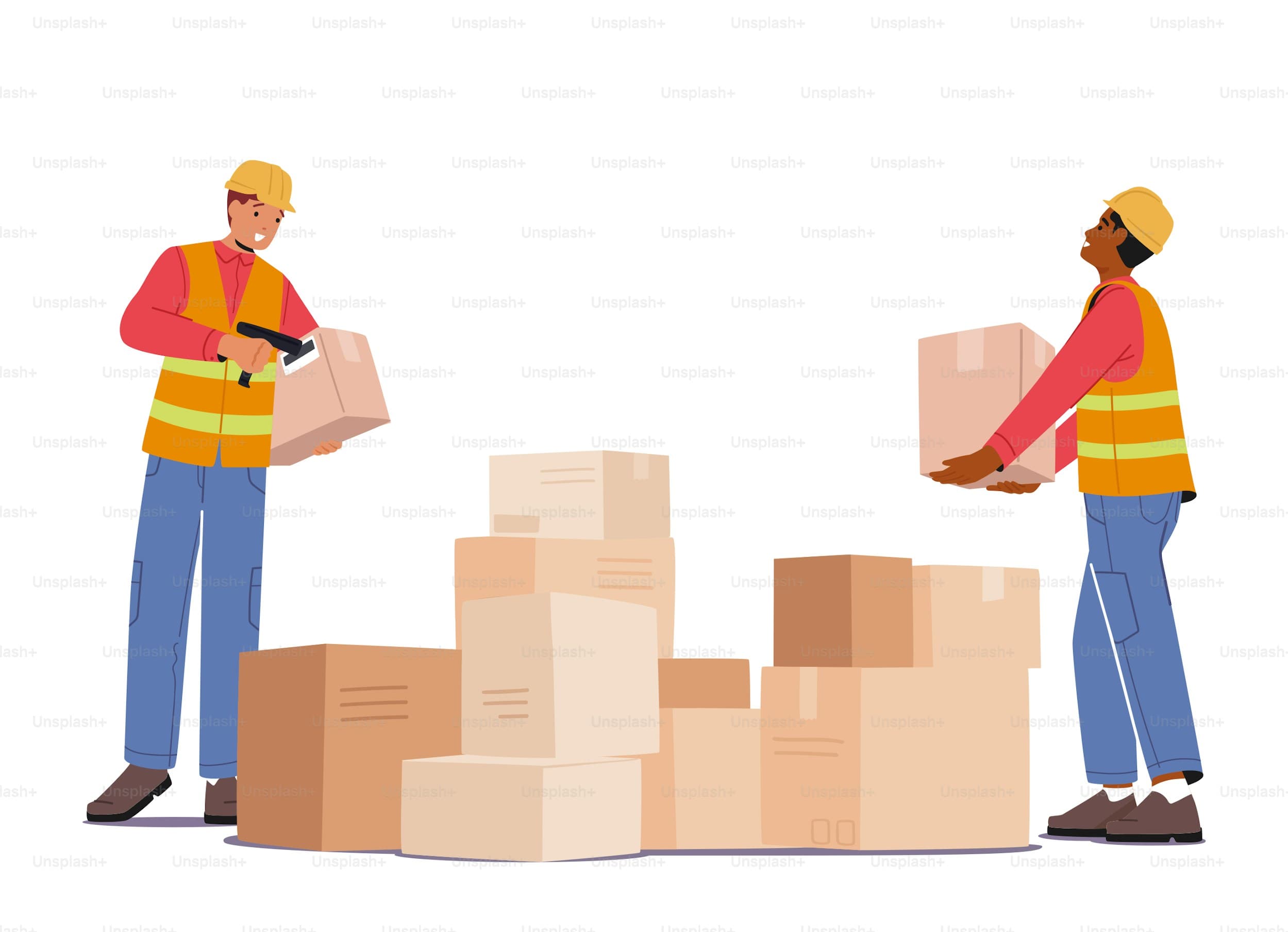 Container Service Illustration